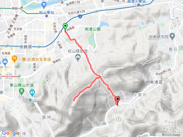 北興宮、九五峰、麗山橋口健行