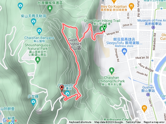 高雄－臺灣百大必訪步道柴山步道(北柴山)202304081106