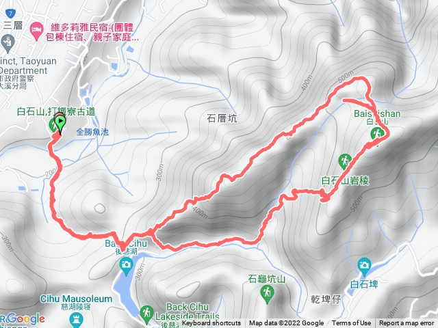 打鐵寮、石厝坑山、白石山-小P