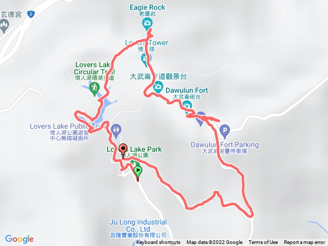 大武崙山 | 情人湖