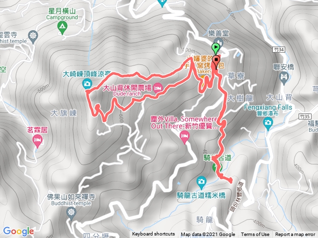 大崎棟、麒龍古道