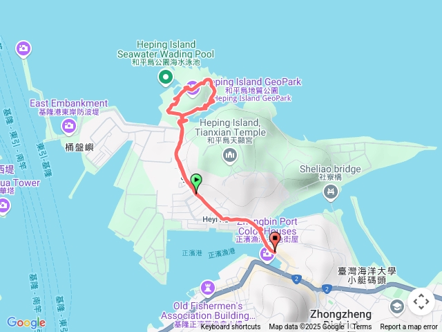 和平島➡️正濱漁港彩虹屋
