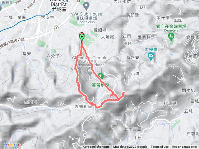 火焰山，天上山，賞螢步道