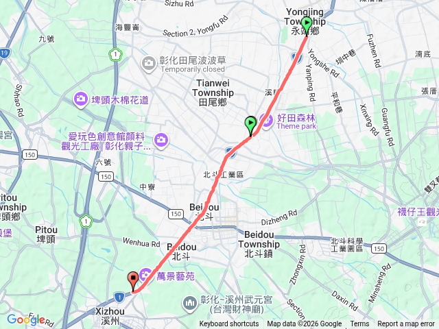 2022年白沙屯媽祖北港進香北斗永靖田尾段