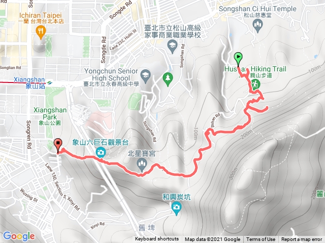 2021.10.31 虎山-象山(亂亂走)