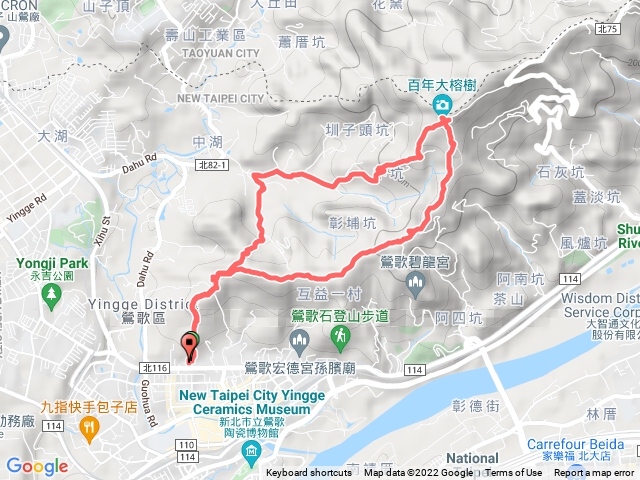 光明山稜線