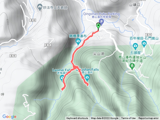 20200606老梅瀑布連走青山瀑布