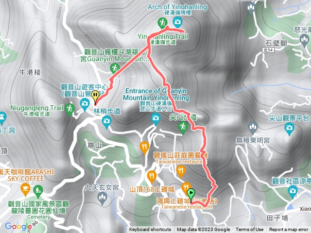 觀音山小北插大崩壁