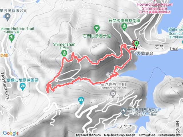 小竹坑古道 石門山 太元步道 O型