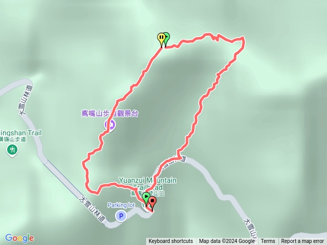 鳶嘴山步道（27K上29K下）