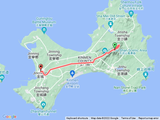 2022.09.27 太武山一圈到金城