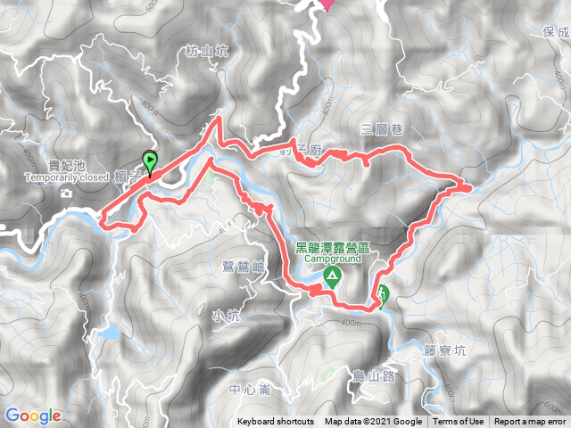 [淡蘭中路]闊瀬古道-北勢溪古道-南豹子廚山-闊瀬O型