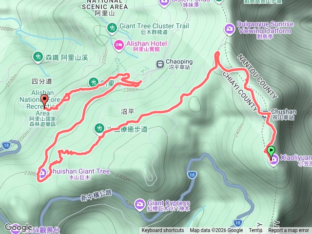 阿里山小笠原日出水山療癒步道遊客中心預覽圖
