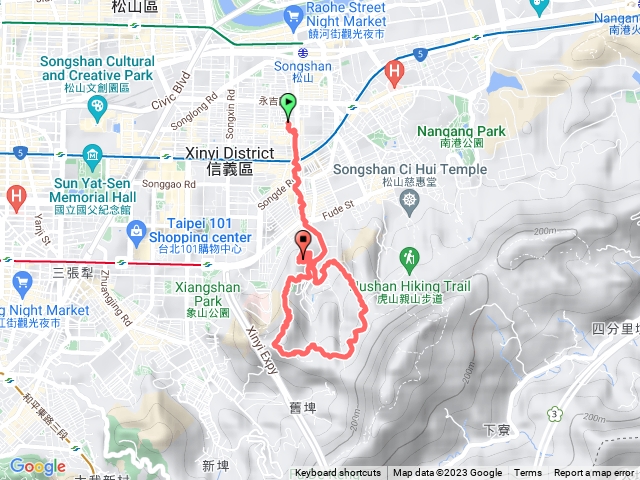 2023/11/18歐都納無痕山林