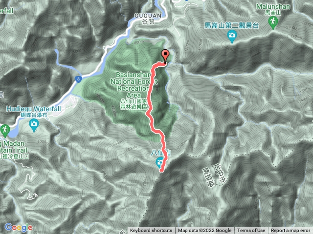 谷關七雄（八仙山）