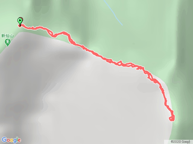 20180405 新康橫斷 D5 新仙山營地-新康山-天宮堡壘-新康山-新仙山