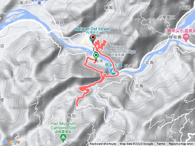 內灣 南坪古道 內灣山預覽圖