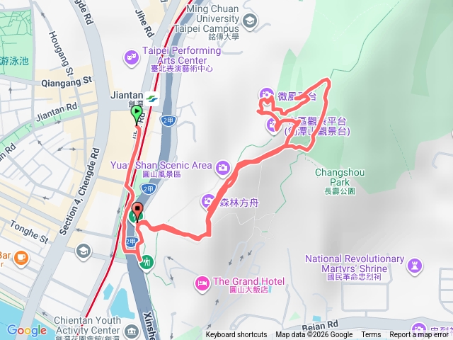 劍潭山微風平臺預覽圖