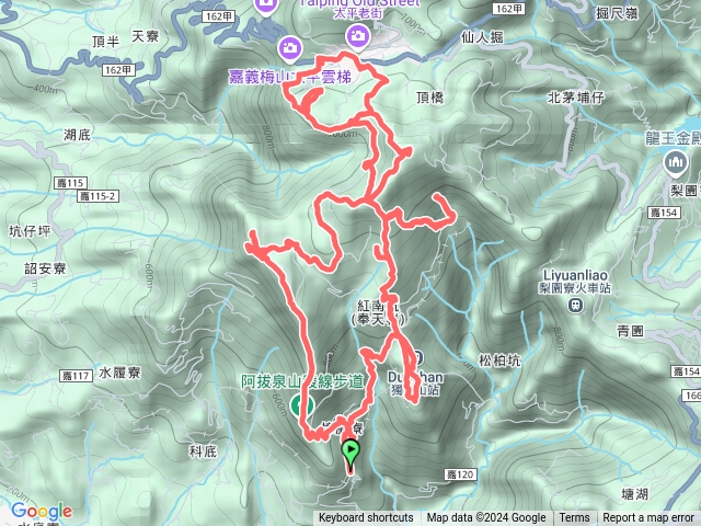 竹崎樟腦寮走太平雲嘉9連峰預覽圖