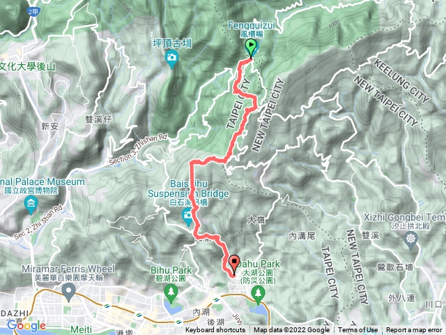 2021年臺北大縱走：尋寶任務臺北大縱走第四段：風櫃口至中華科大202211131307