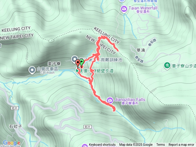 旗尾崙_姜子寮絕壁