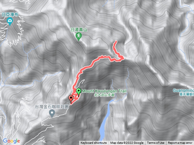 20220724北大武山登山歩道-舊登山口