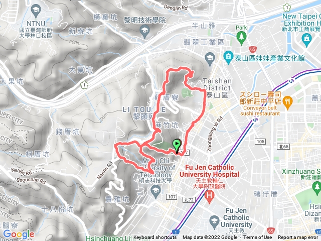 義學坑、崎頭古道、瓊仔湖、尖凍山