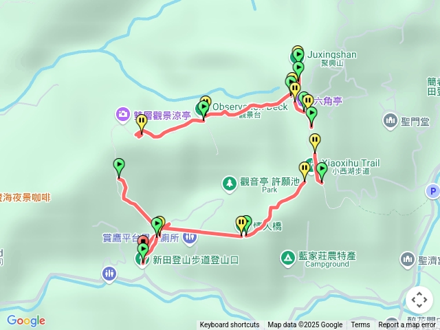 2025.06.22新田登山步道O形(3上1下)