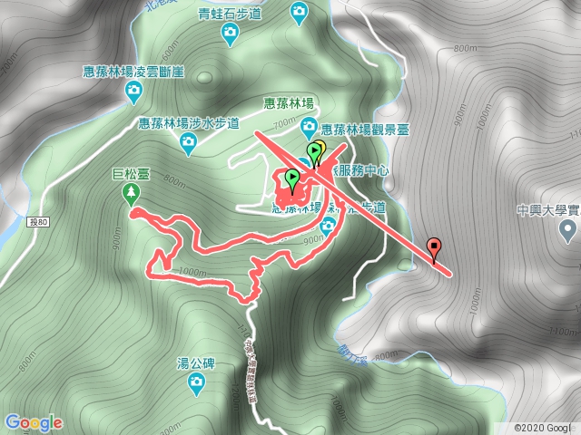 蕙蓀林場湯公步道