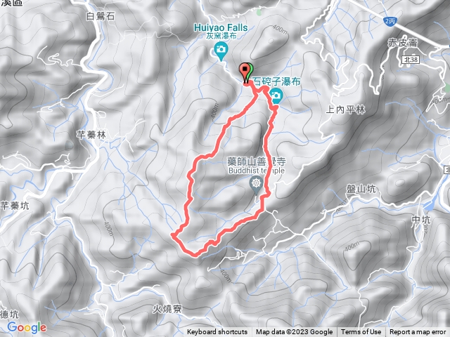 畝畝山-石控子瀑布大O型