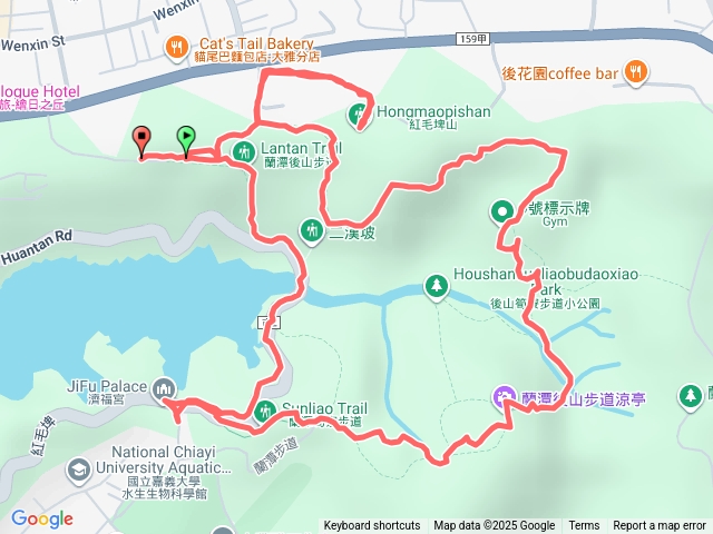 蘭潭後山步道預覽圖