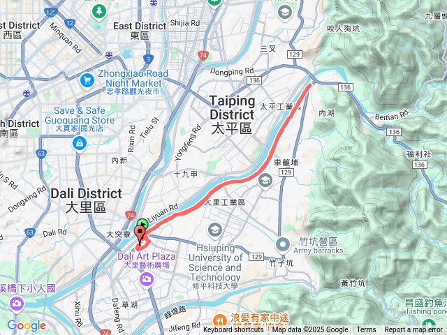 114.-1.5大裡橋一江橋來回縱走