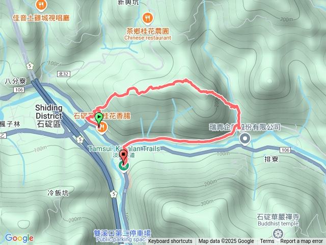 隆盛山 雙溪口山東峰 長潭壁 石碇預覽圖