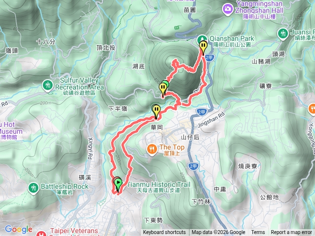 水管路紗帽山O繞