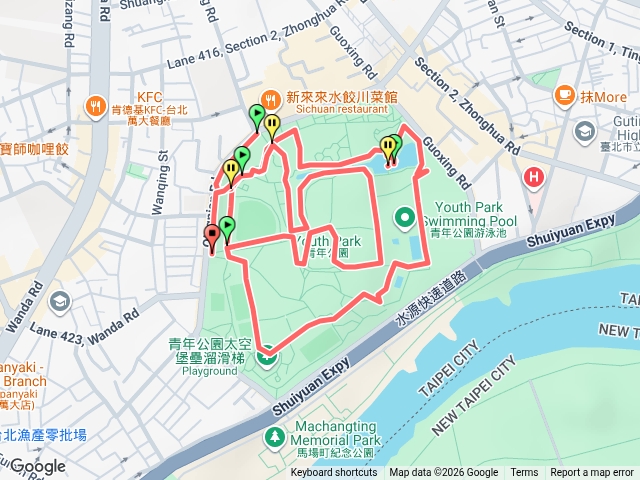 步行篇：萬華青年公園 午後散步預覽圖