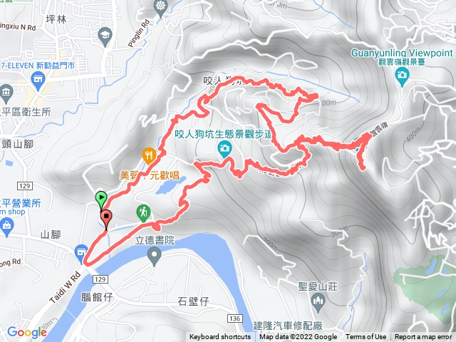 20221008咬人狗坑登山步道