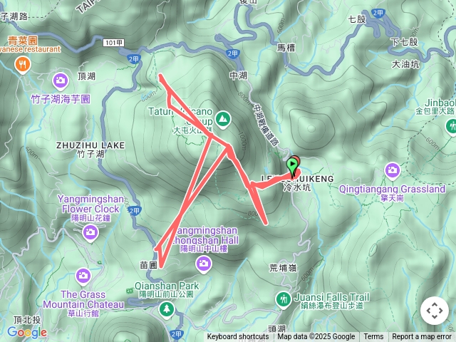 三進三出七星山