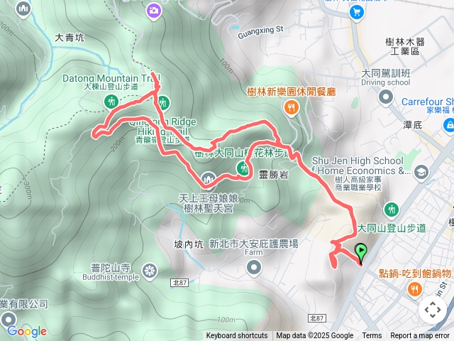 樹林大同山青龍嶺