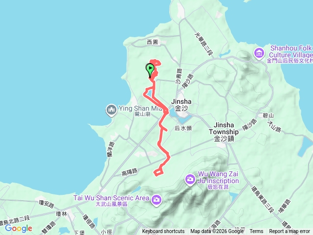 金龜山→斗門溪步道