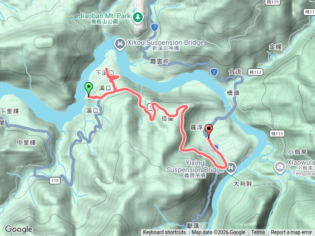 新溪口吊橋
