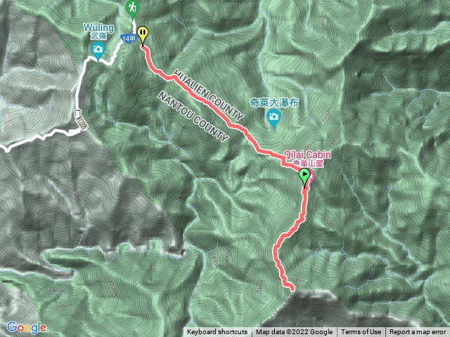 奇萊主北 第二天