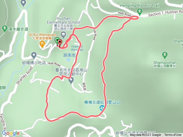 湖山國小/橫嶺古道