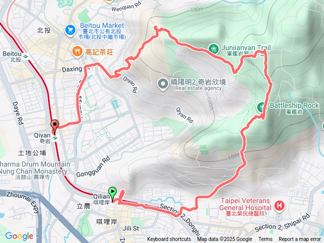 軍艦岩、丹鳳山親山步道預覽圖