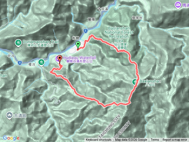 2026.01.25 八唐縱走，從黑天開始、以天黑結束預覽圖
