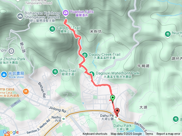 大溝溪圓覺瀑布