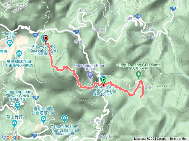 七星山主東線 plus 擎天崗