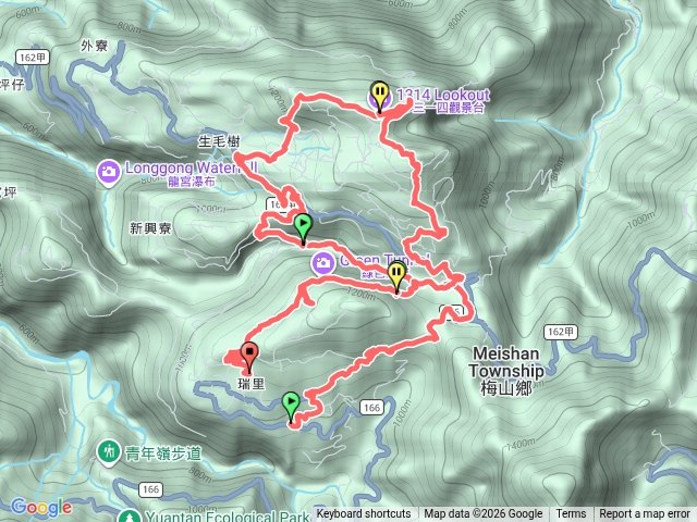瑞里野薑花溪步道-生毛樹山-海鼠山-月眉山-綠色隧道(2026-3-21)預覽圖