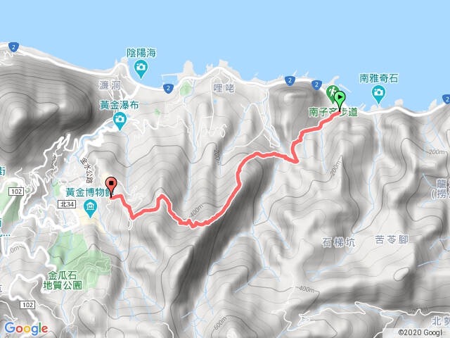 劍龍->555->下切下山