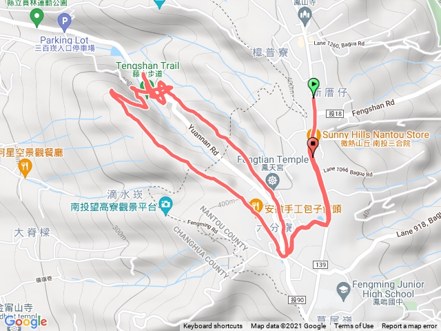 臥龍坡+藤山步道