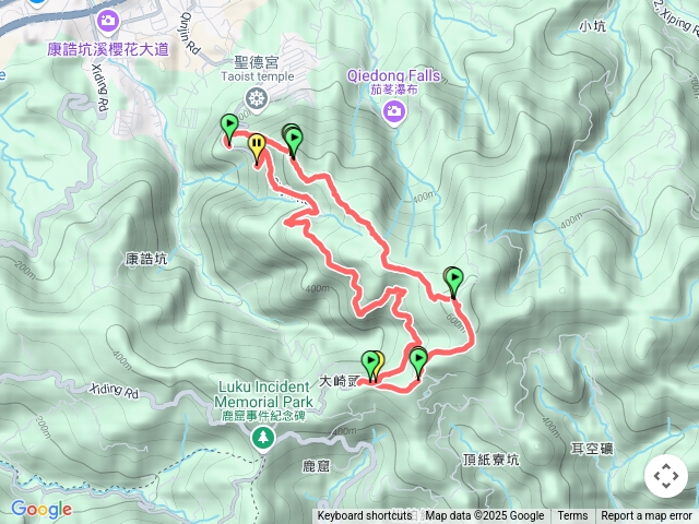 大尖山-四分尾山-紙寮山